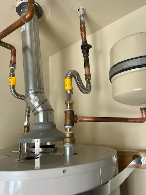 Water heater installation and plumbing repair in Shewville